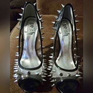 Spike stilettos
